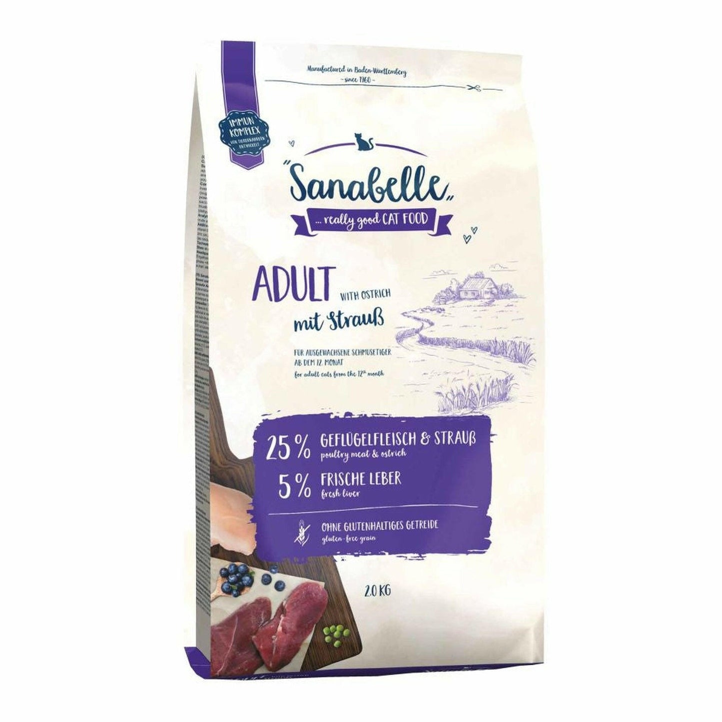 Sanabelle Adult Strauß 2kg