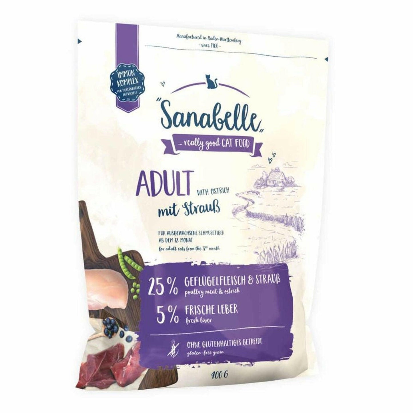 Sanabelle Adult Strauß 400g
