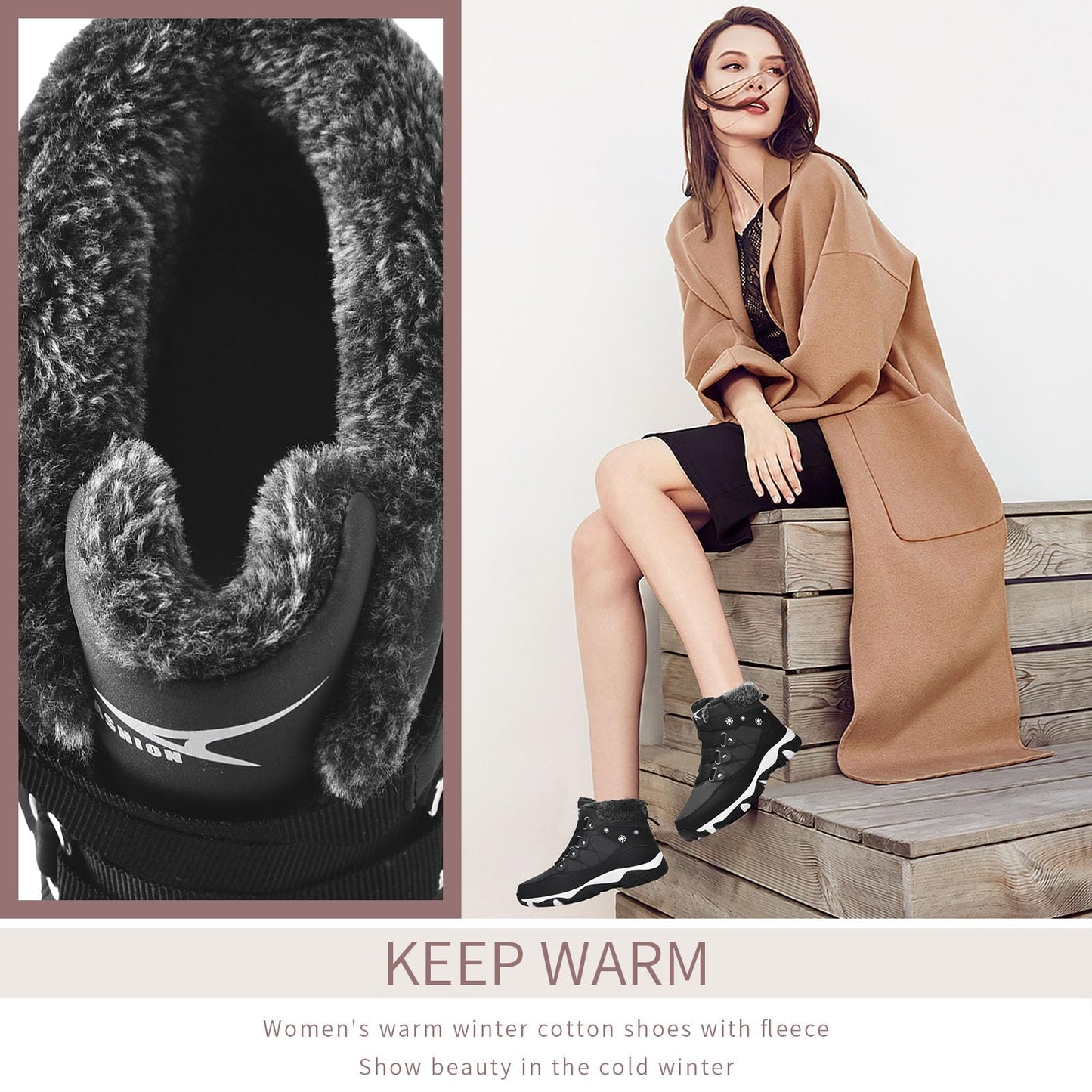 Damen Stiefeletten - Winterstiefel