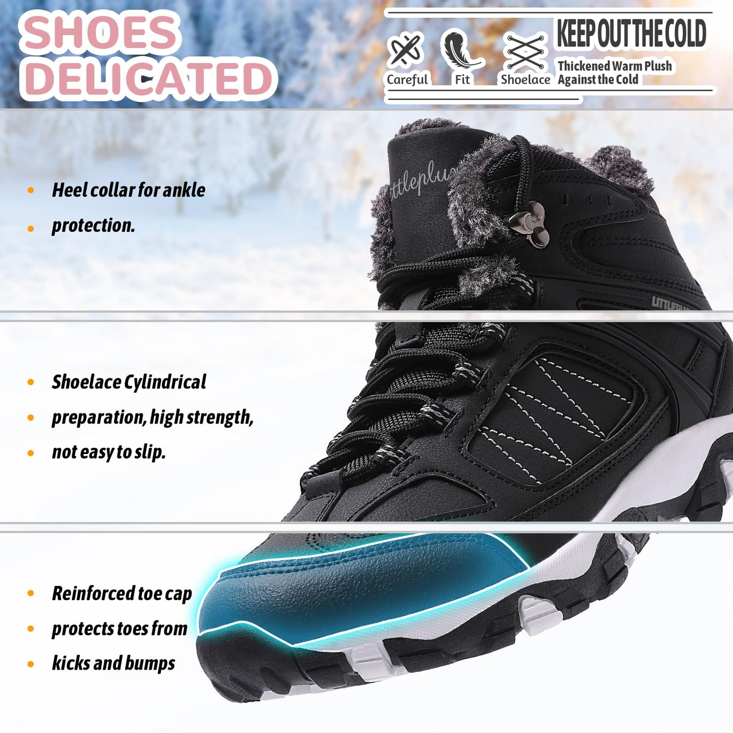 Damen Stiefeletten - Winterstiefel