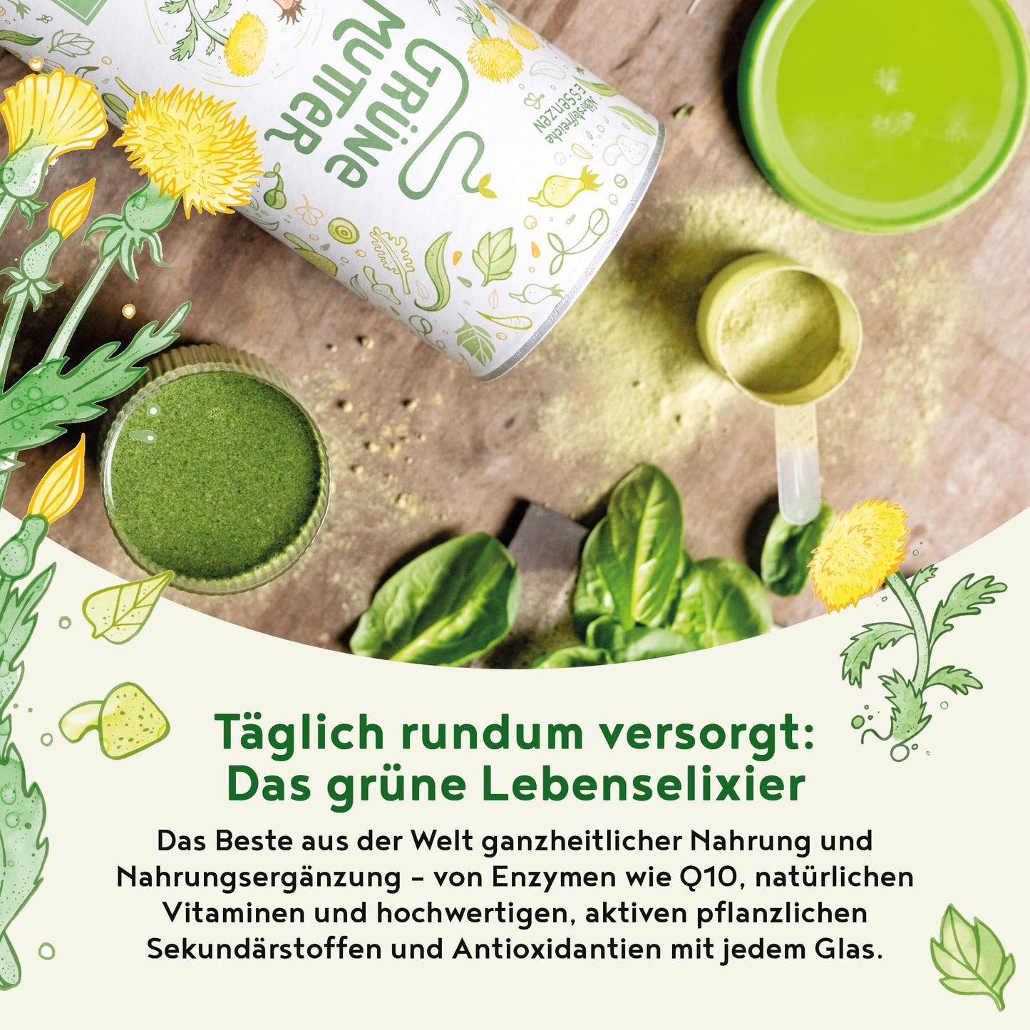 Grüne Mutter 2.0 - The Original - Smoothie Shake - 600g