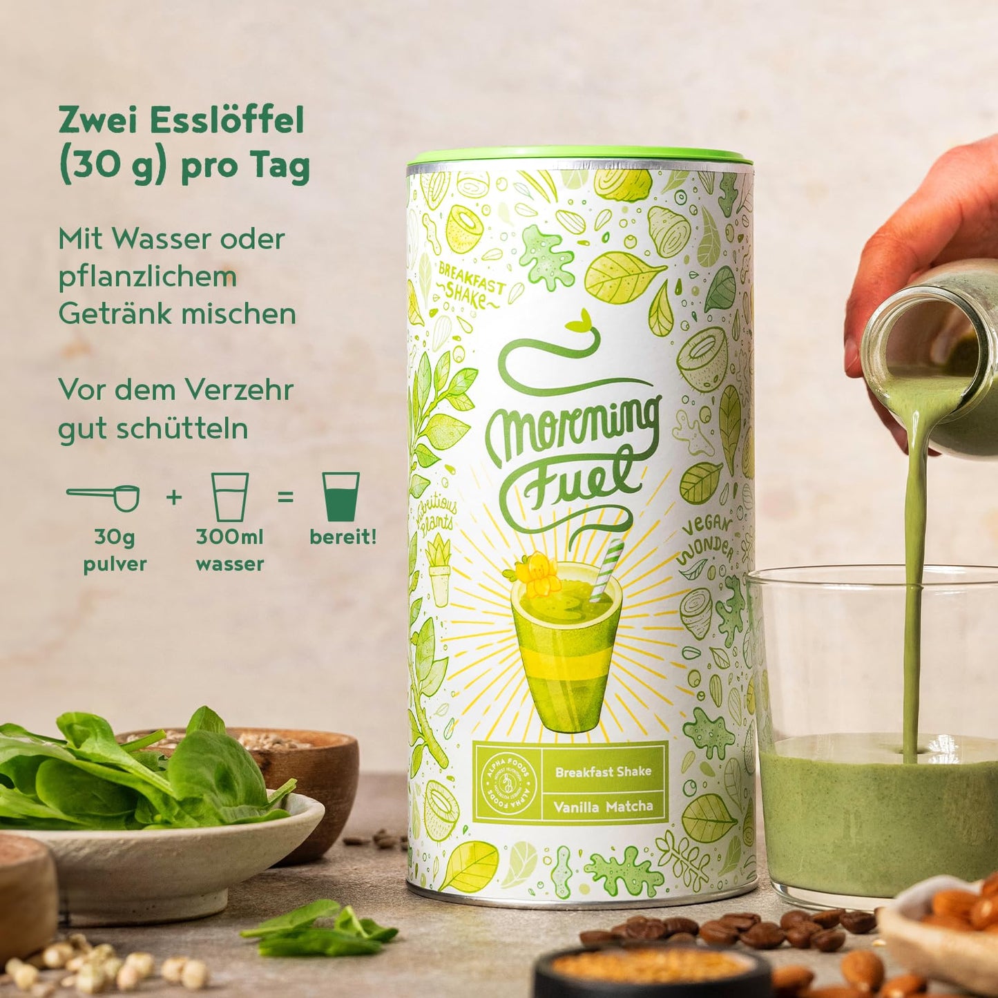 Grüne Mutter 2.0 - The Original - Smoothie Shake - 600g