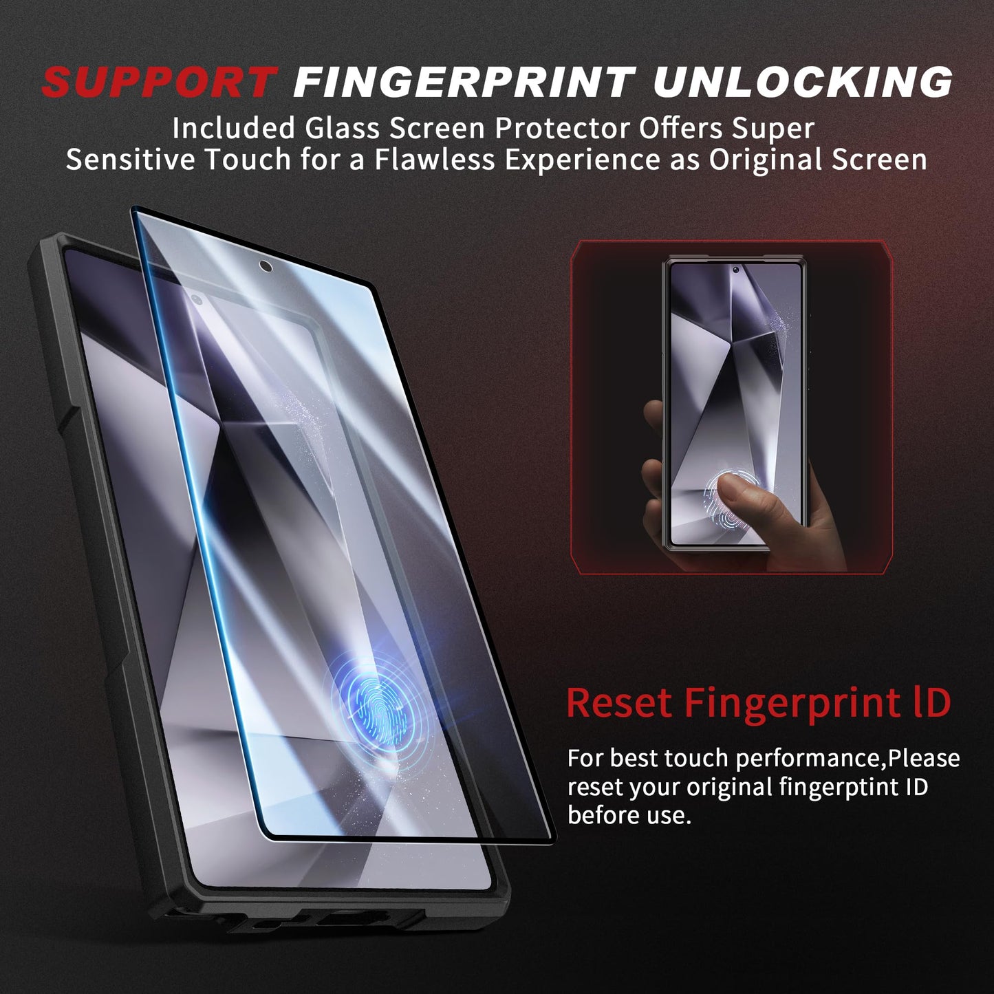 Tongate Magnetische Hülle - Samsung Galaxy S25 Ultra