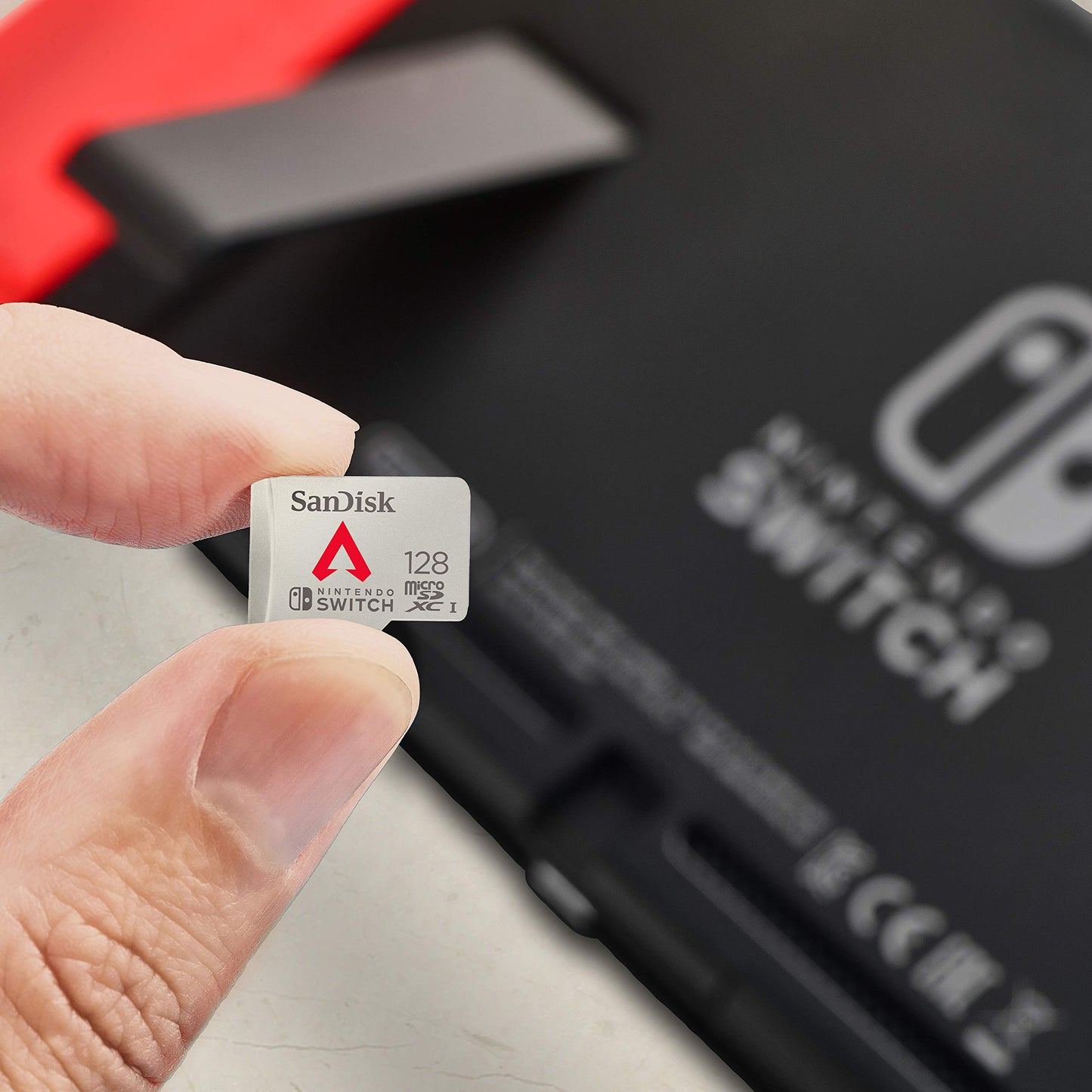 SanDisk microSDXC UHS-I Speicherkarte für Nintendo Switch - (U3, Class 10, 100 MB/s Übertragung, mehr Platz für Spiele)