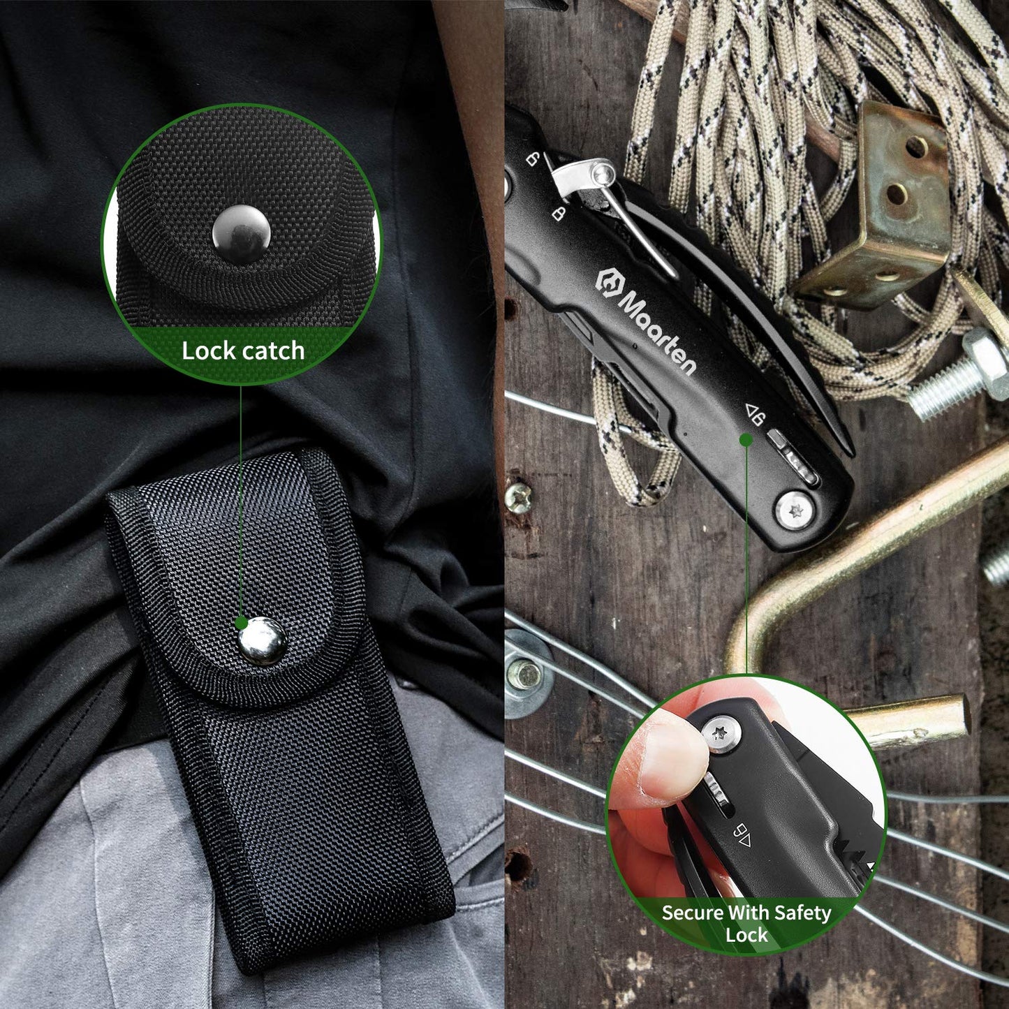 14 in 1 Multitool - Camping Zubehör