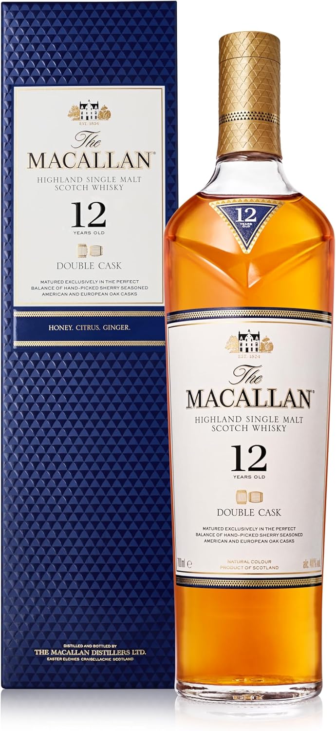 Macallan 12 Jahre | Single Malt Scotch Whisky mit Geschenkverpackung | 40% Vol | 700ml
