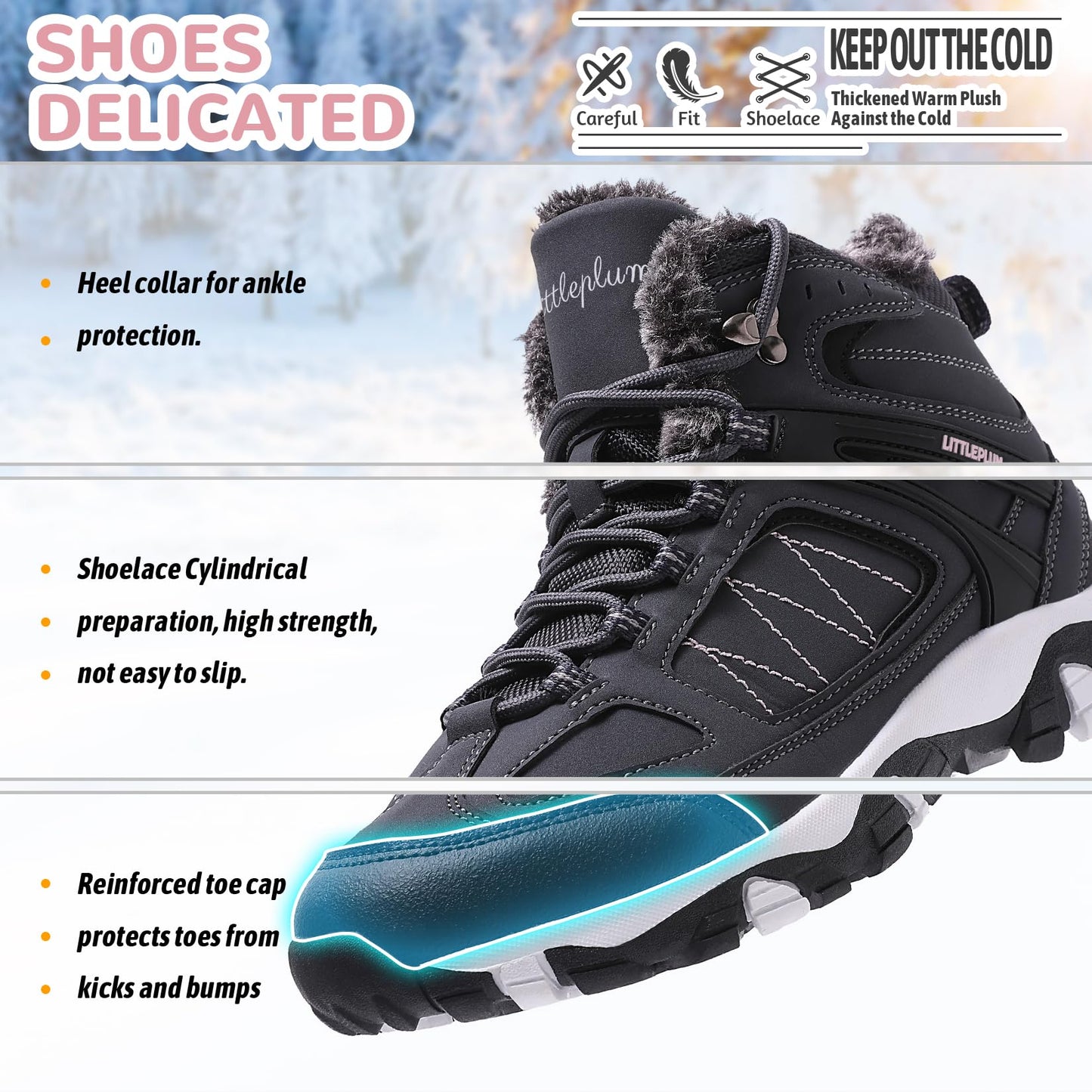 Damen Stiefeletten - Winterstiefel