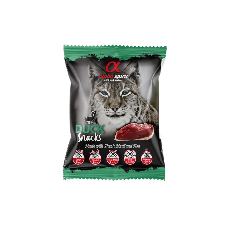 alpha spirit Cat Snack gewürfelt 50g