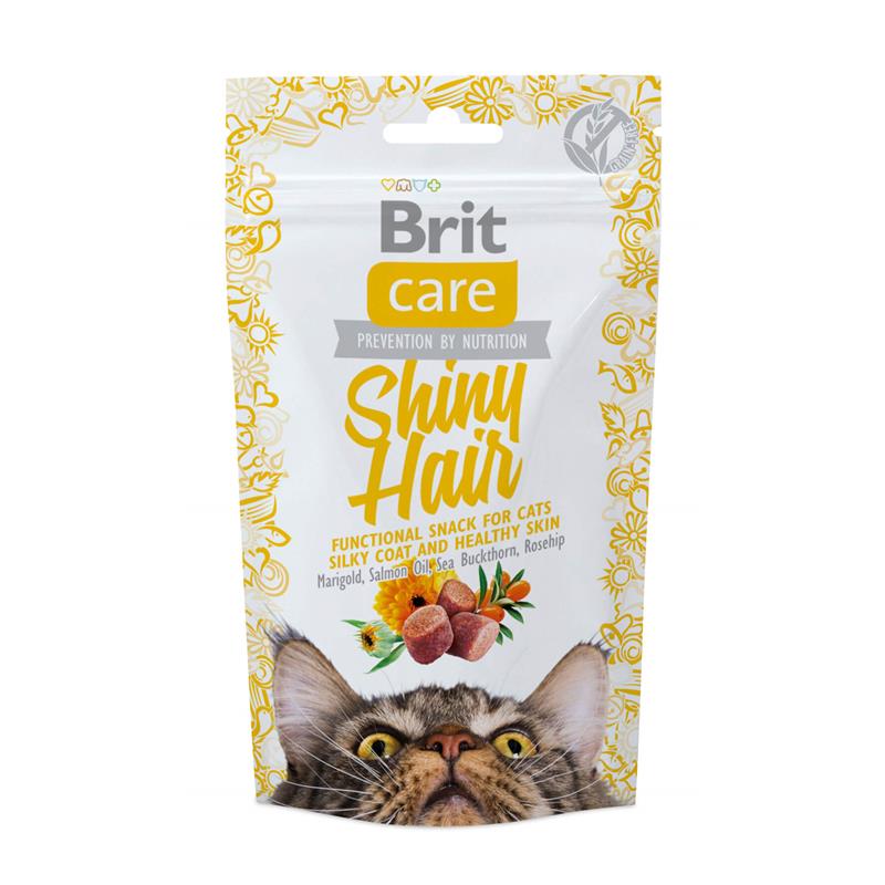 Brit Care Cat Snack Shiny Hair