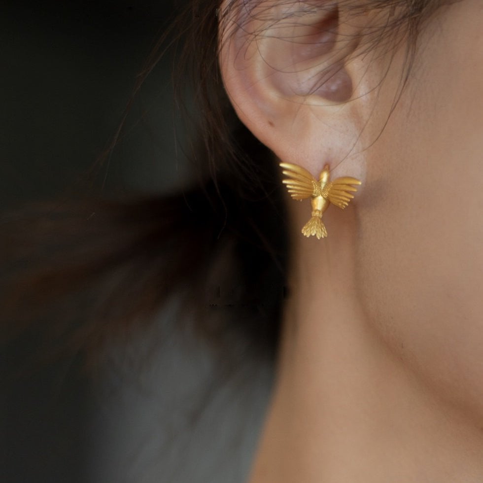 Glücksvögel-Ohrstecker