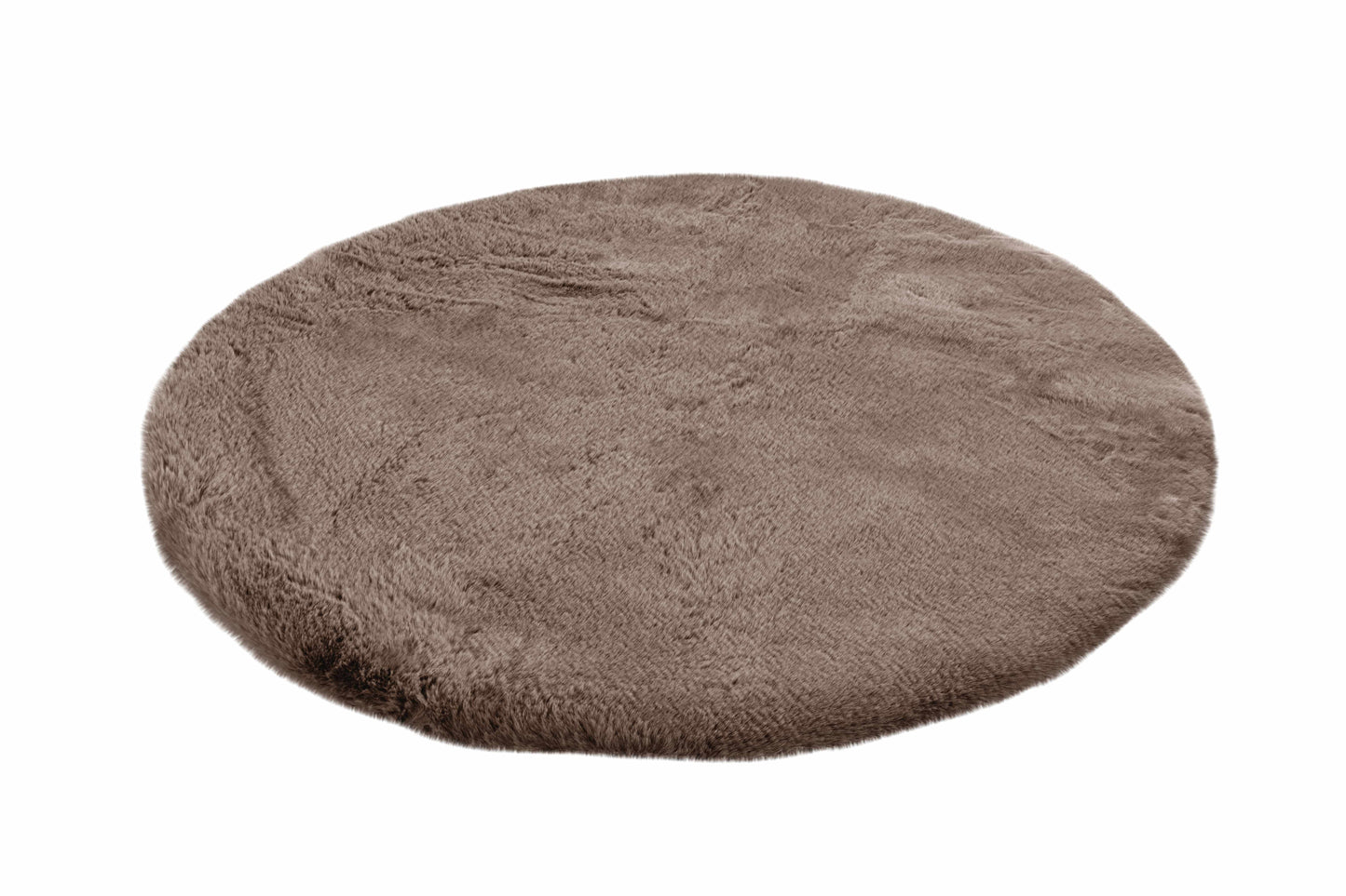 Badematte Rabbit 225 Dunkelbeige Ø 100cm RUND