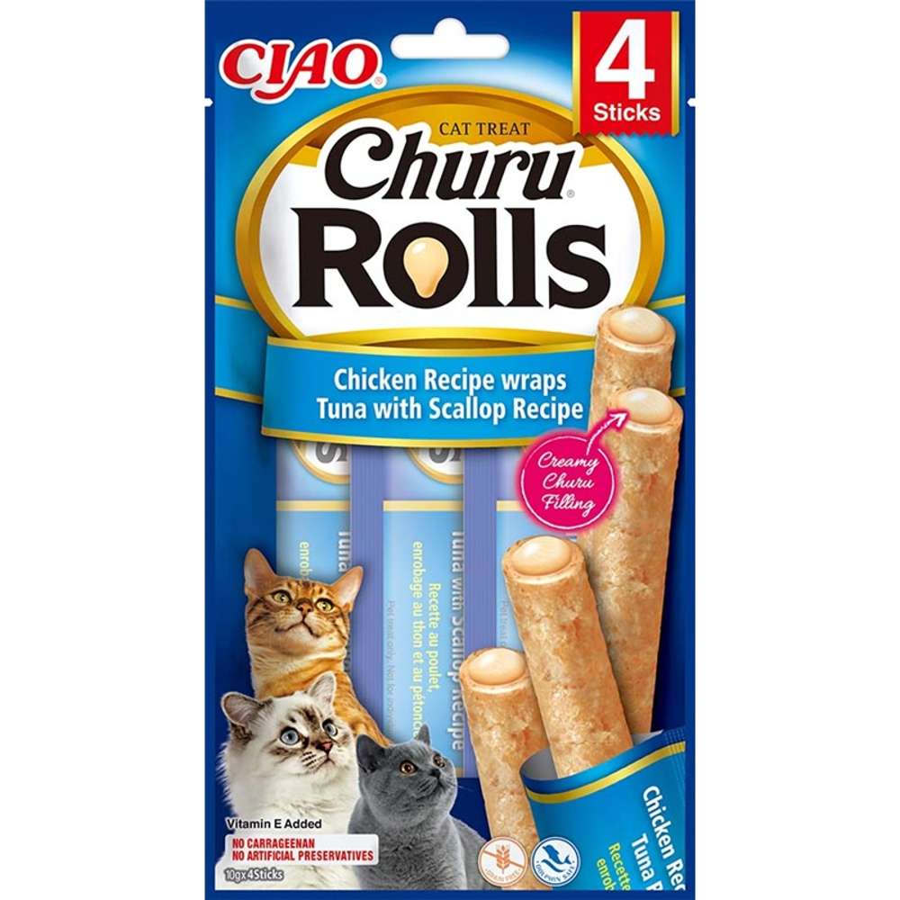 Inaba Cat Churu Rolls 12x4x10g