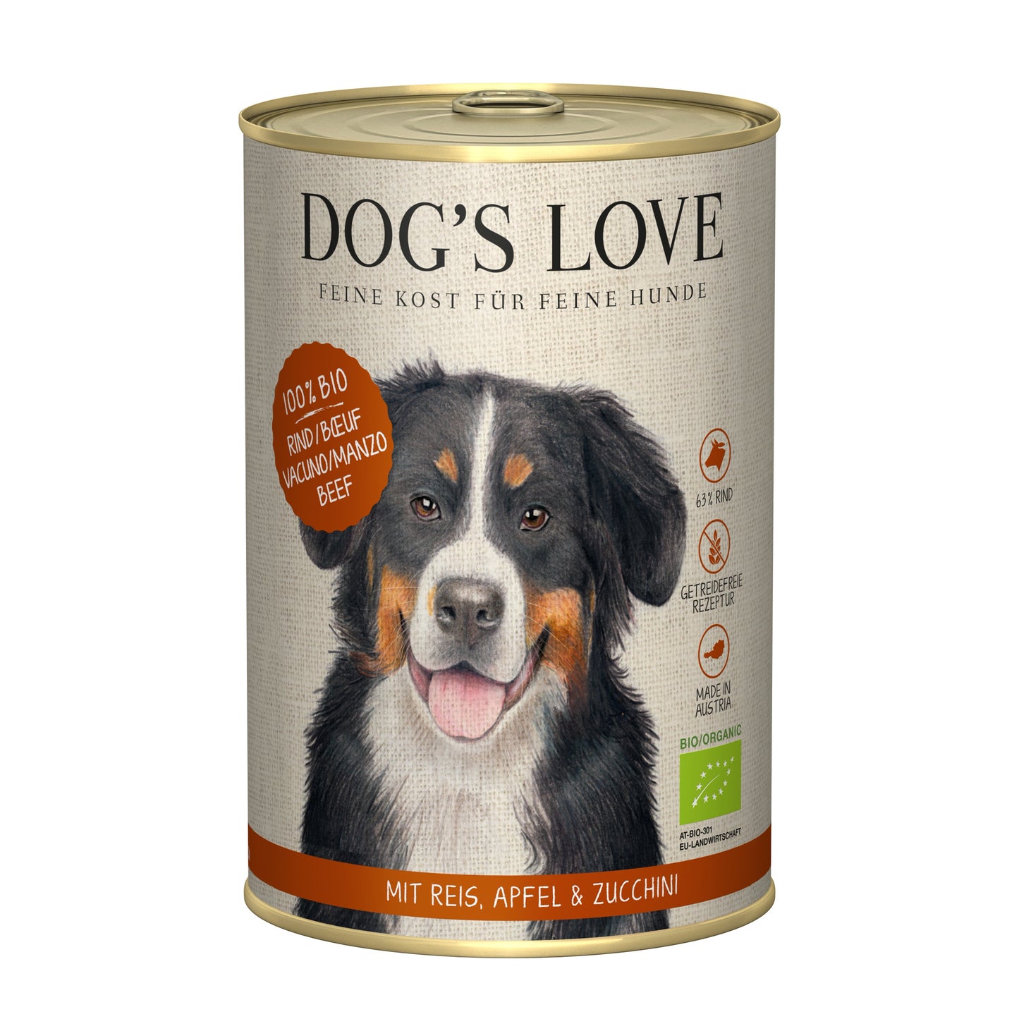 DOG'S LOVE Bio 6x400g