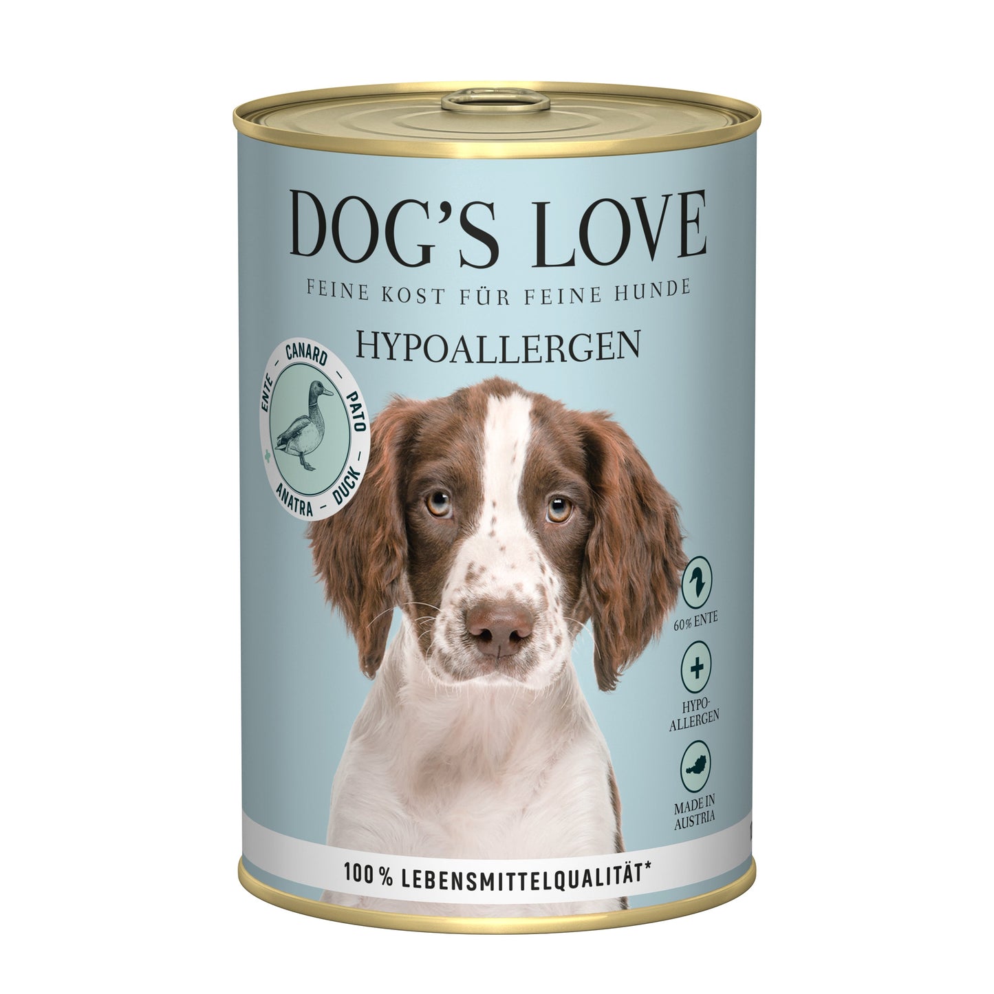 DOG'S LOVE Hypoallergen 6x400g