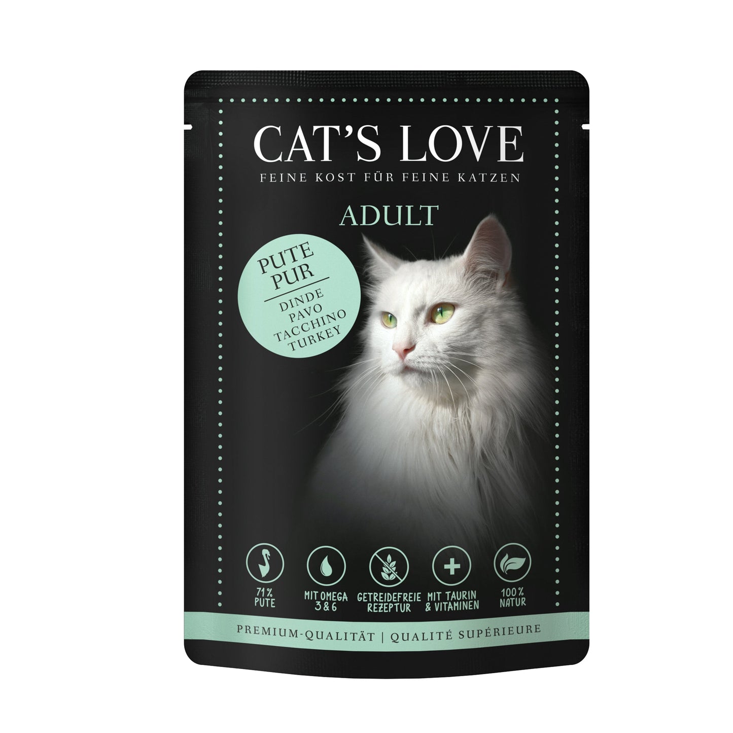 CAT'S LOVE Pur 12x85g