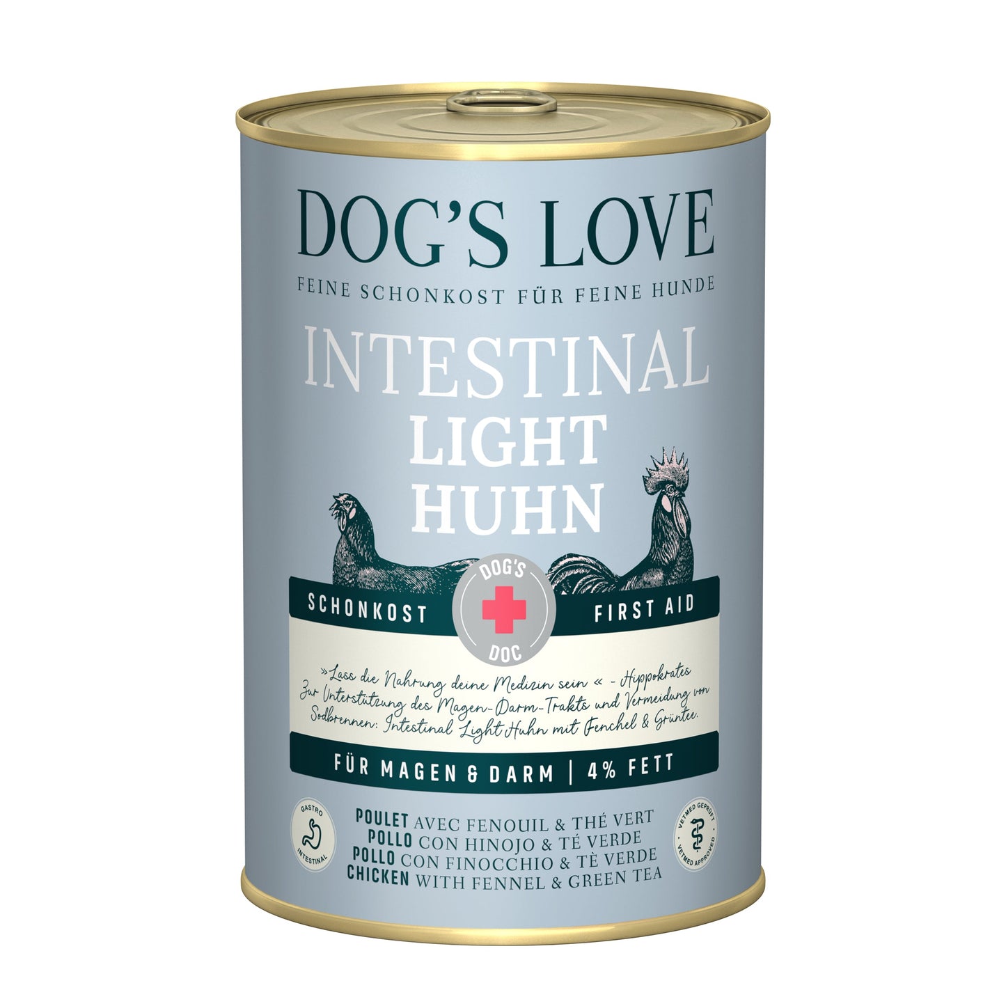 DOG'S LOVE Doc Schonkost 6x400g