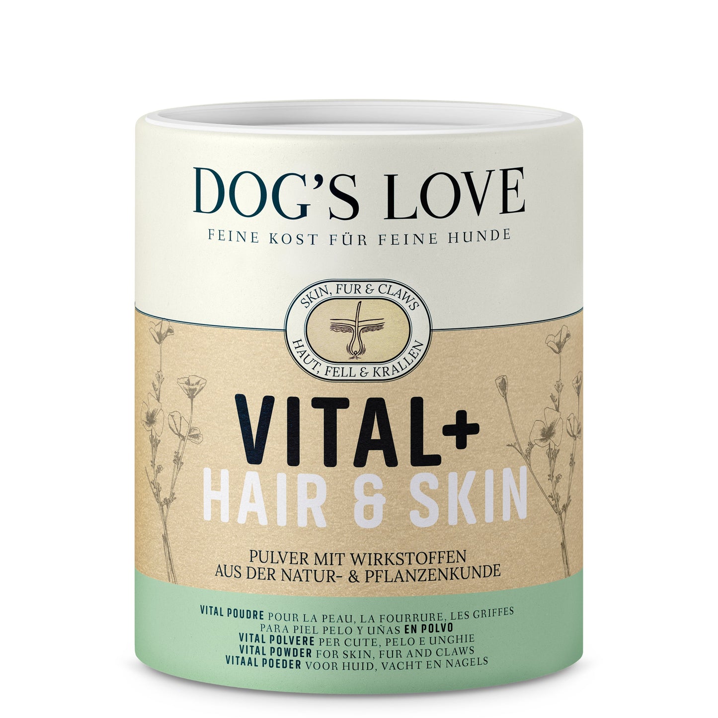 DOG'S LOVE Doc Vital Hair & Skin Pulver
