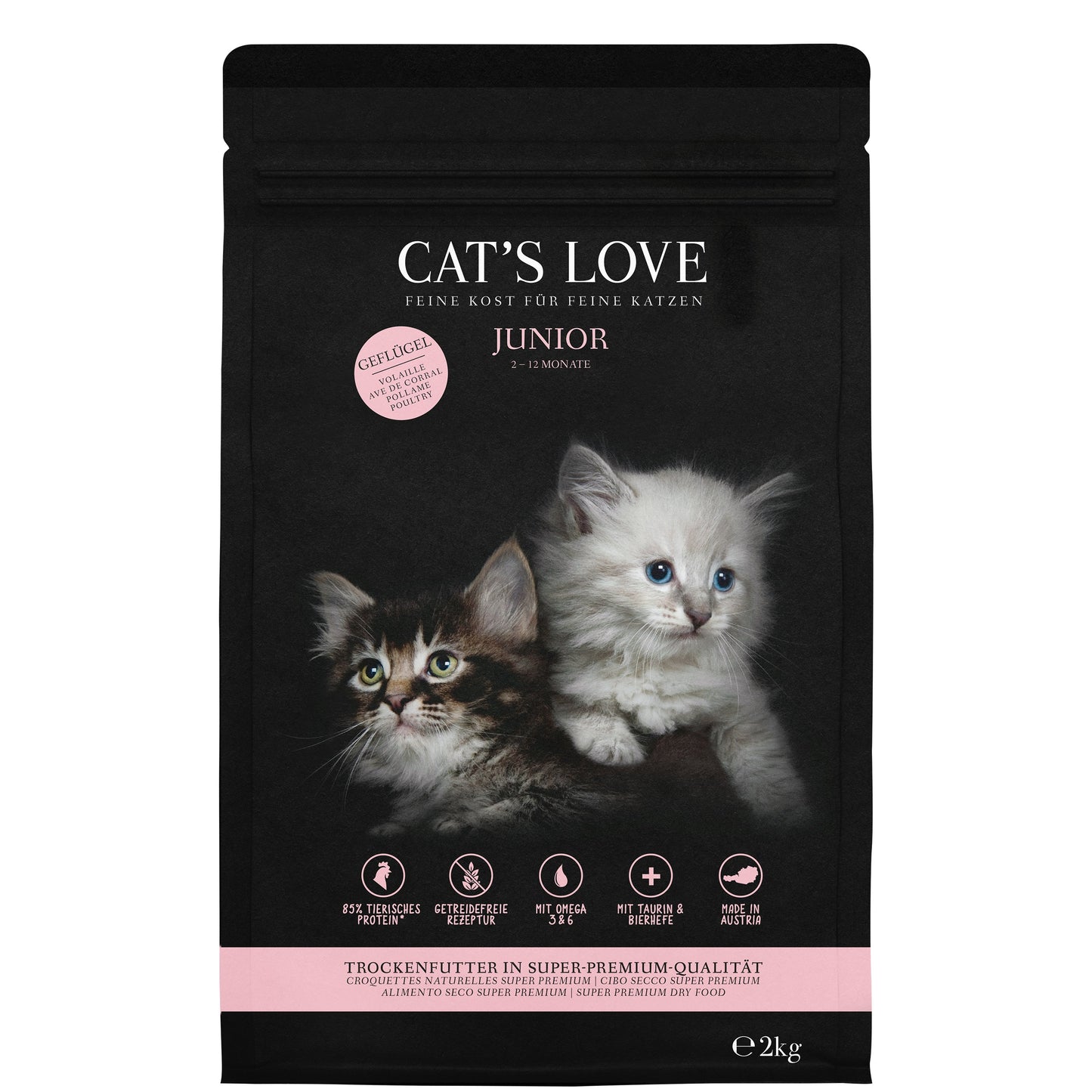 CAT'S LOVE Trocken Junior 2kg