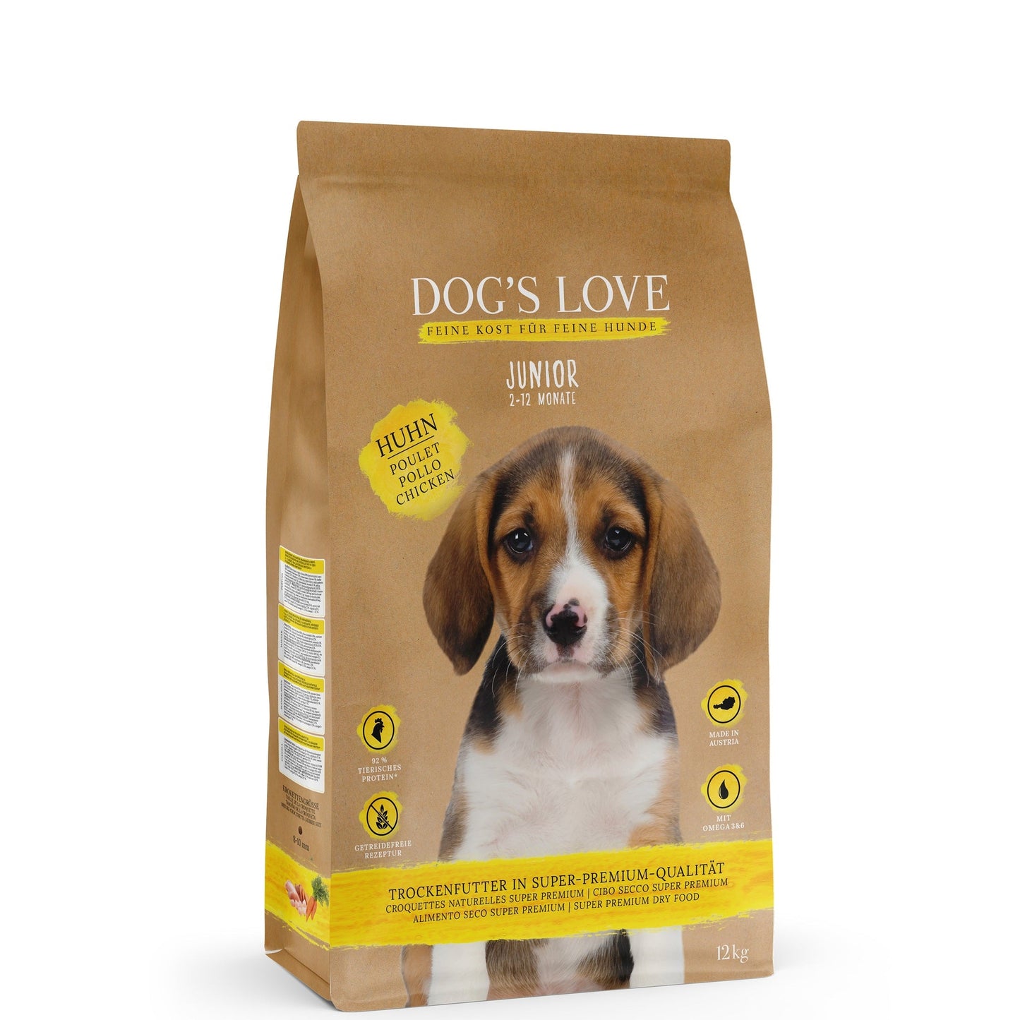 DOG'S LOVE Trocken Junior 12kg