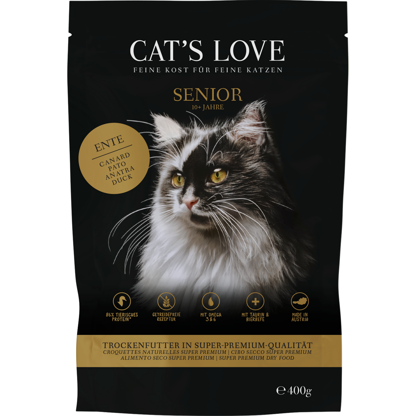 CAT'S LOVE Trocken Senior 400g