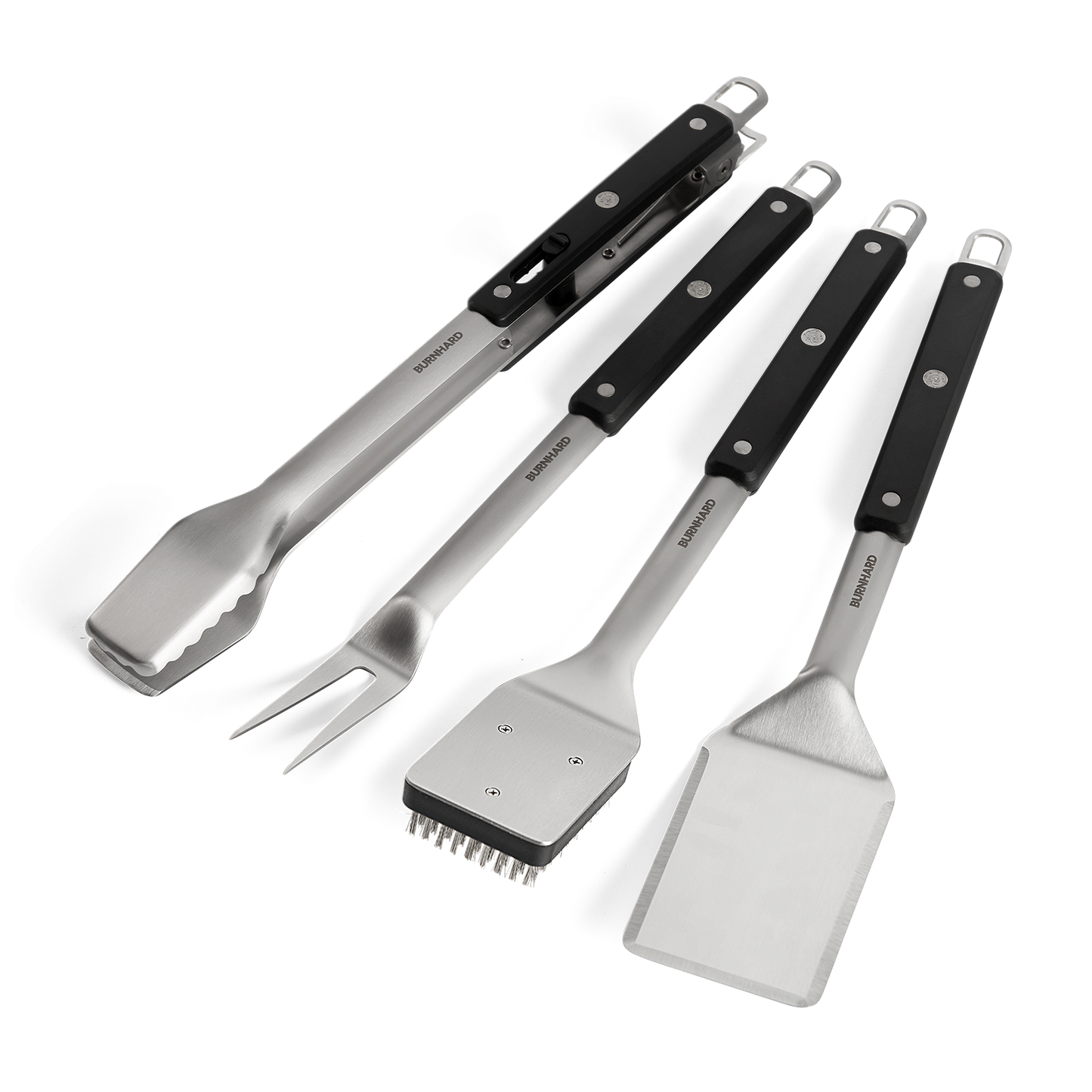 Grillbesteck Edelstahl 4-tlg.