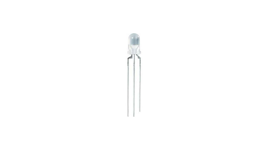 Kingbright LED-Duo grün / gelb, 5mm, 3-Pin