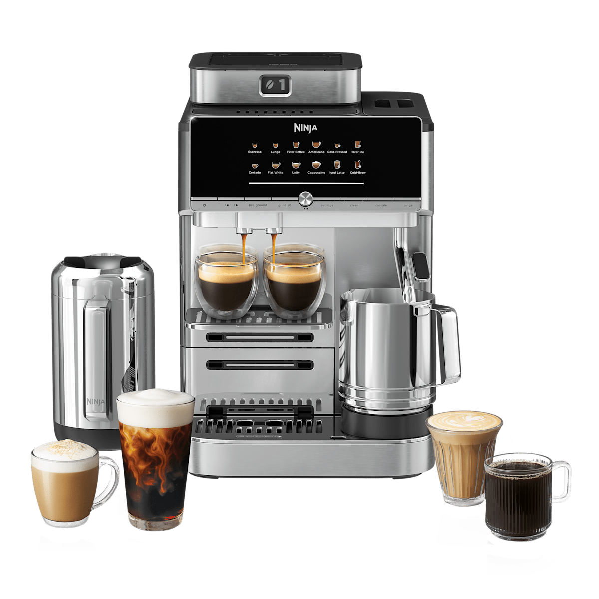 Ninja AutoBarista Pro Kaffevollautomat + Thermokaraffe | AE1052EU | von SharkNinja