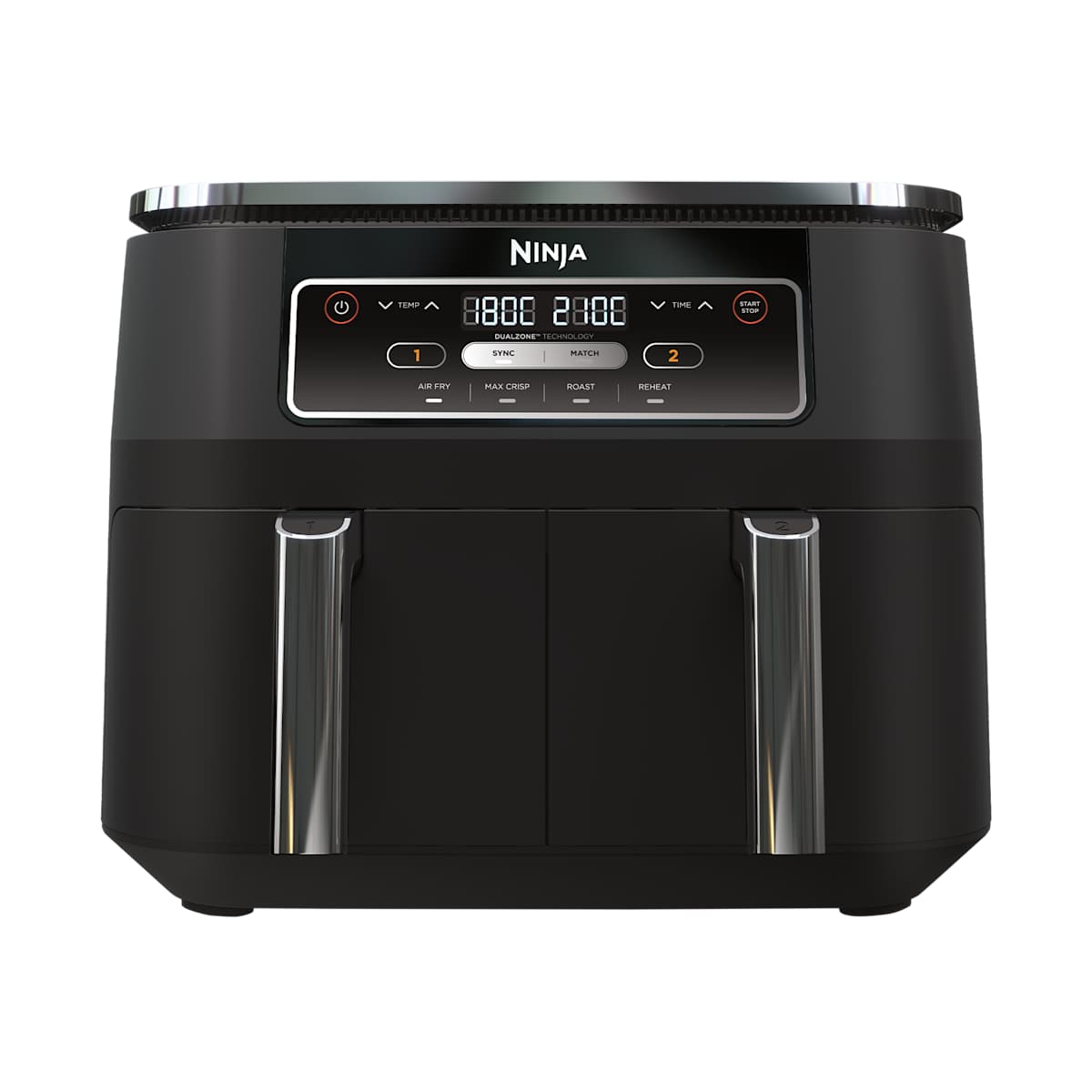 Ninja Foodi 4-in-1 Dual Zone Heißluftfritteuse 7 6 L AF200EU