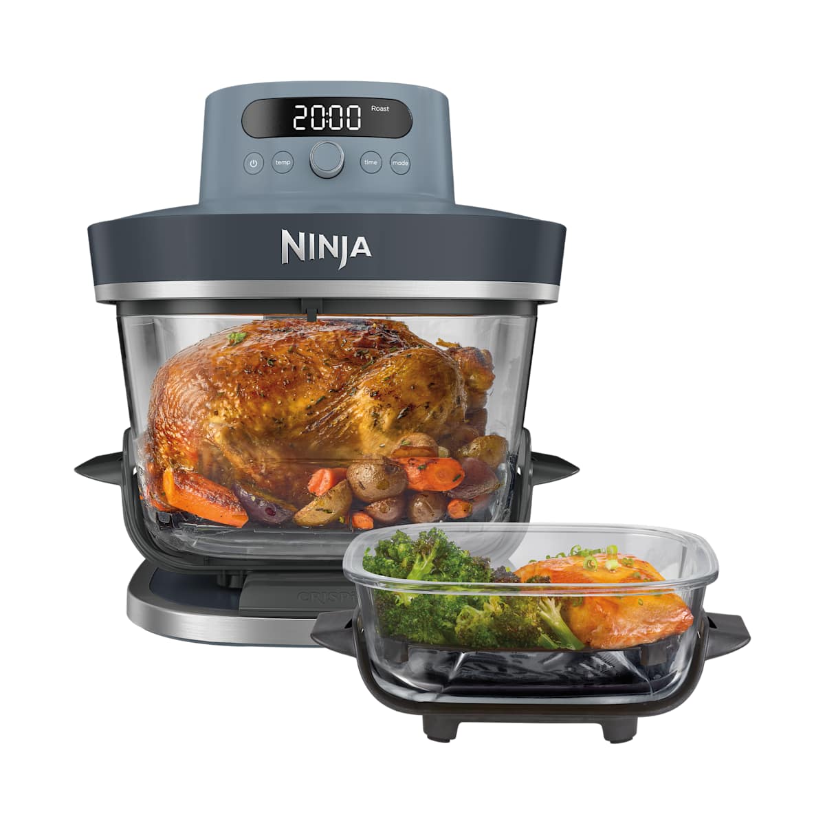 Ninja CRISPi PRO 7-in-1 Glas-Air-Fryer - Cyber Space AS101EUCY