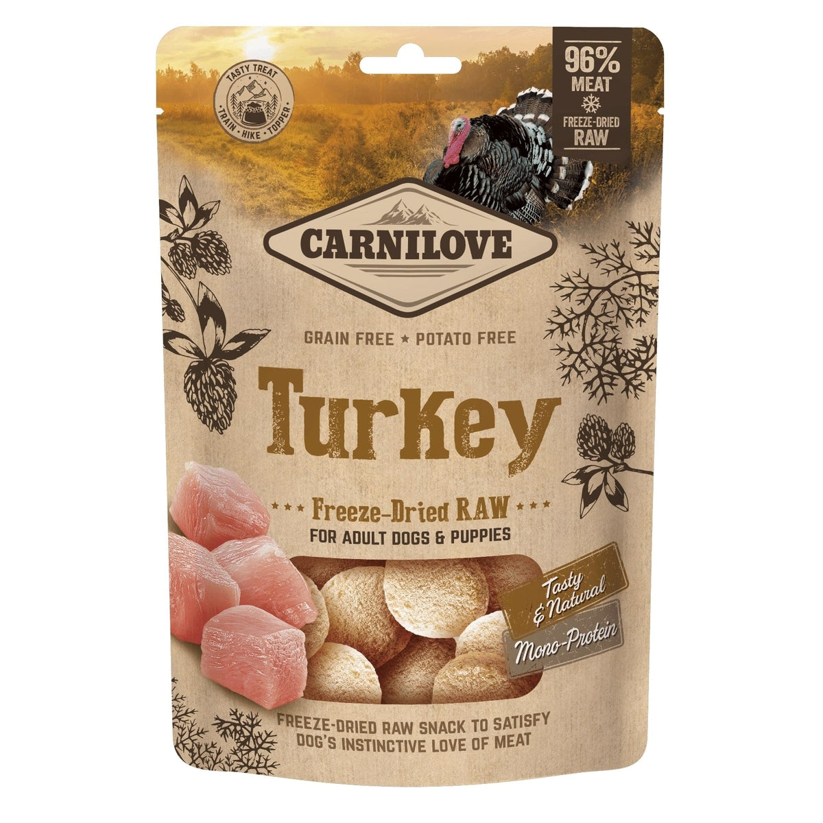 Carnilove Dog Raw Snacks Turkey