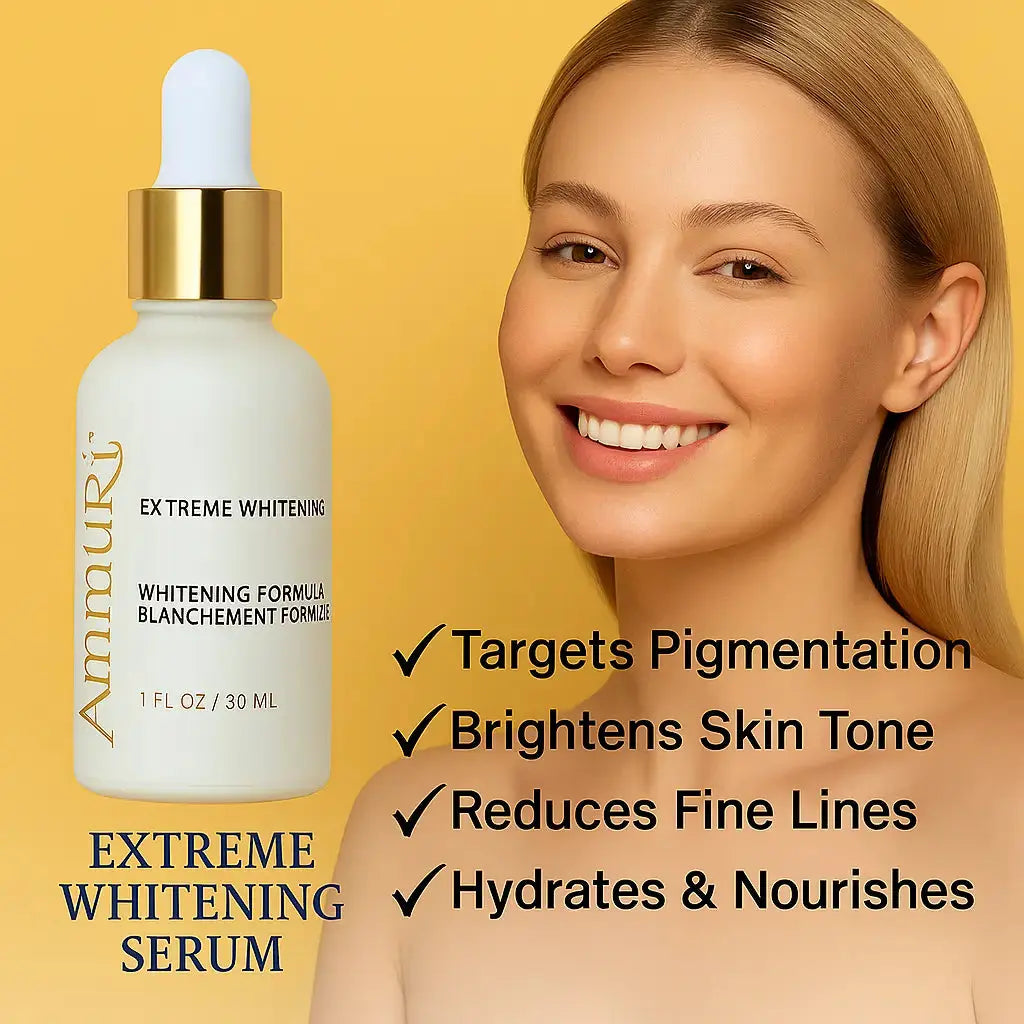 Ammuri Extreme Lightening Serum – Intense Dark Spot Corrector for Face, Neck & Intimate Areas (30ml)