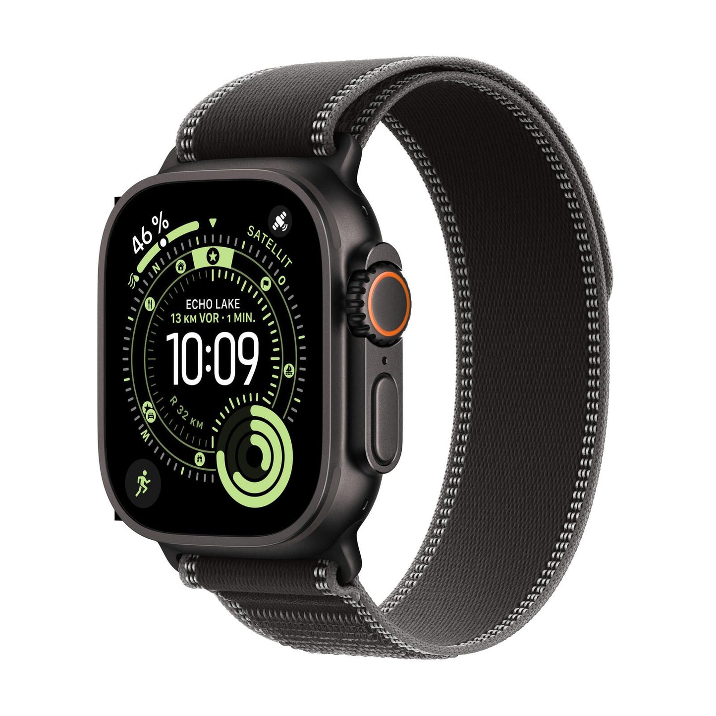 Apple Watch Ultra 3 Titan Schwarz (GPS + Cellular)