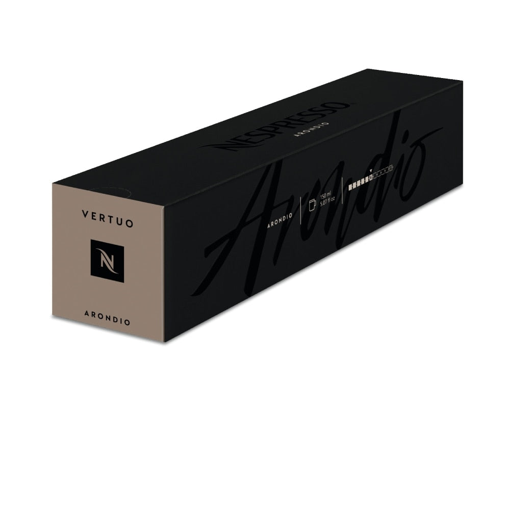 Nespresso Arondio Vertuo Line 10 Gran Lungo Kaffeekapseln 150 ML Getreidig & mild
