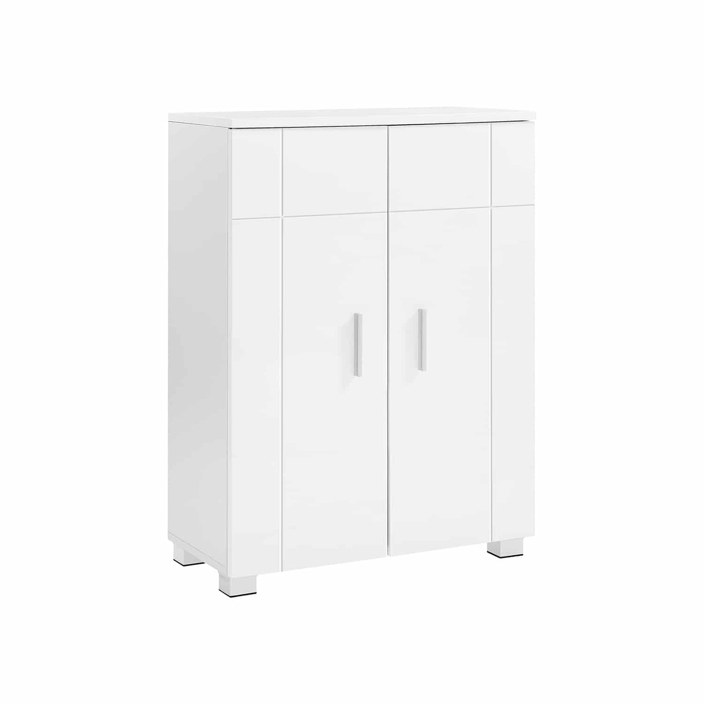 Badezimmerschrank mit verstellbaren Regalebenen