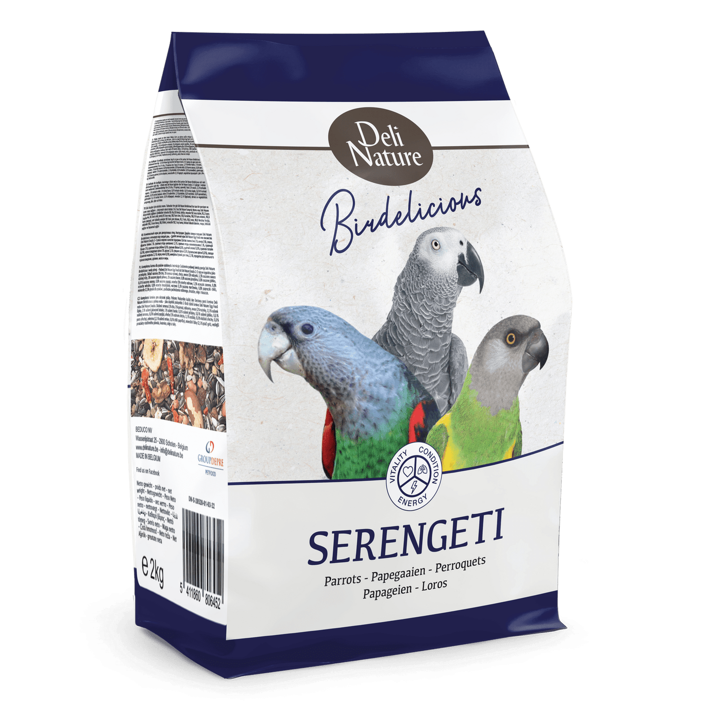 Beduco BIRDELICIOUS PAPAGEIEN SERENGETI