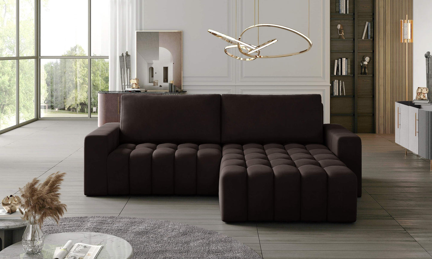 Bonett Ecksofa mit Schlaffunktion - Modernes Design und unvergleichlicher Komfort für Ihr Wohnzimmer