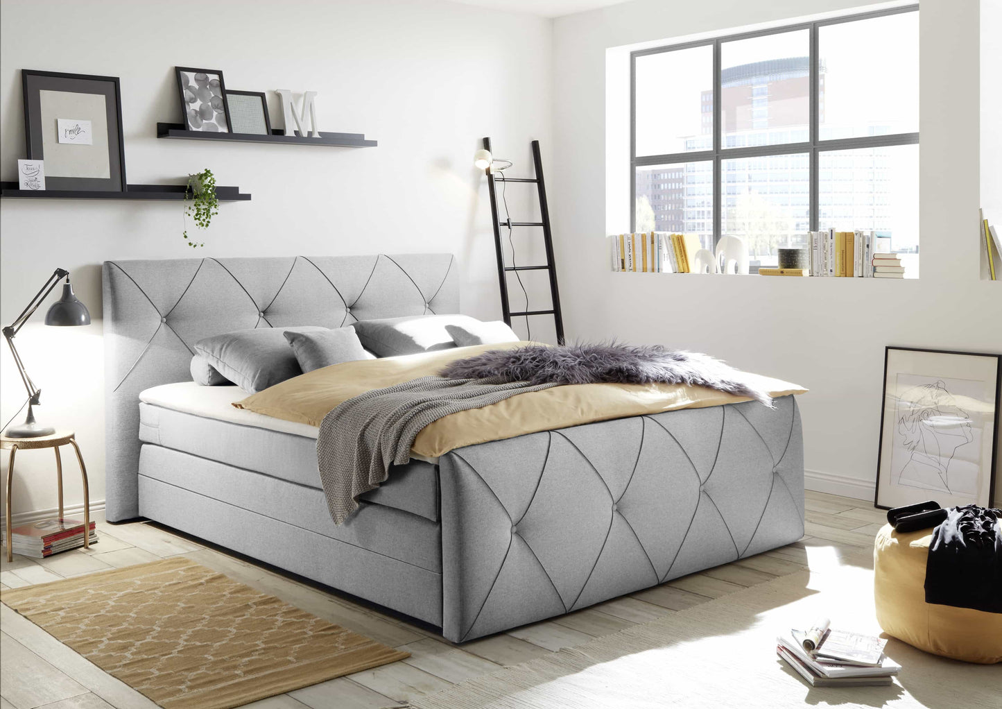 Boxspringbett Calgary von ED Exciting Design – Luxus und Design für Ihr Schlafzimmer