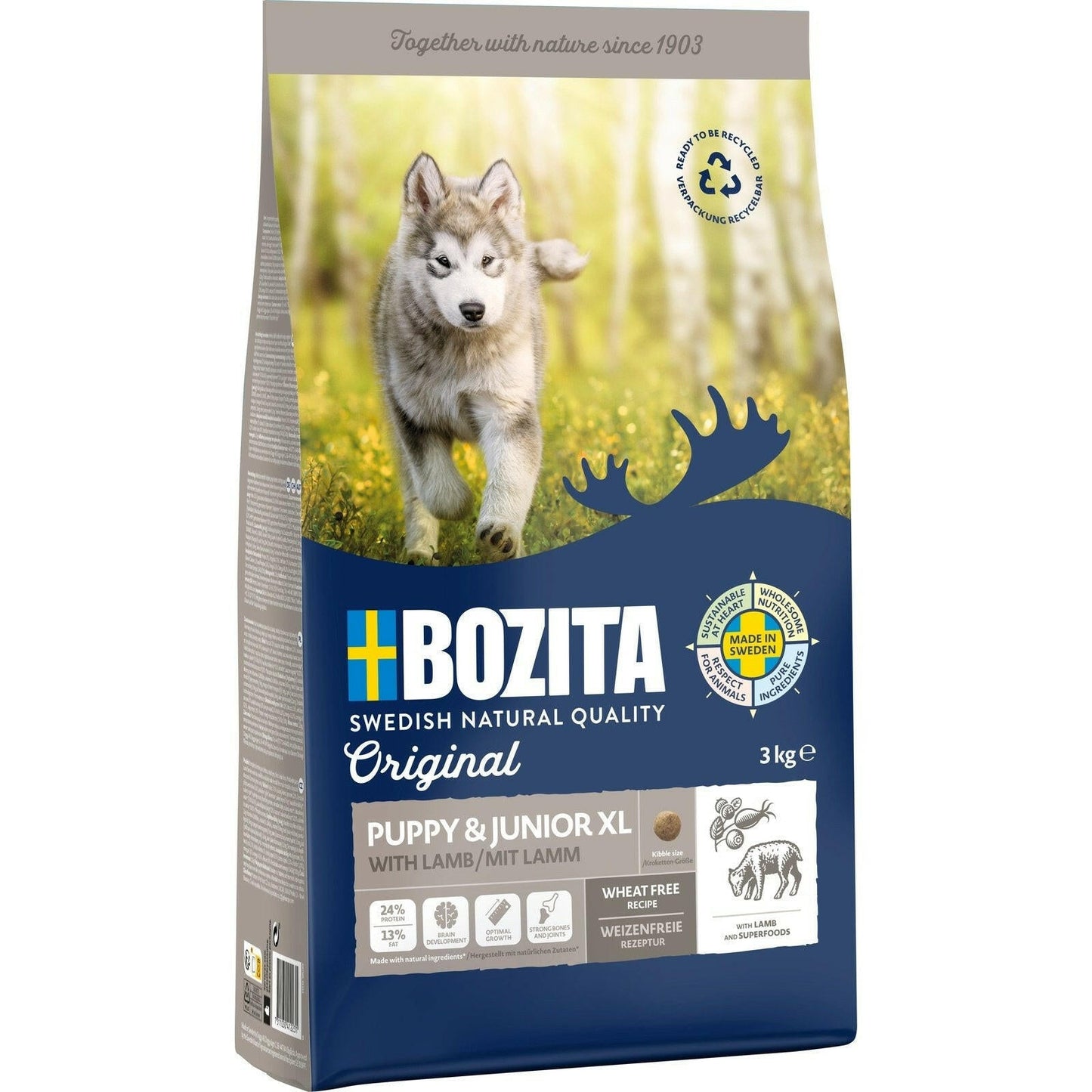 Bozita Dog Original Puppy+ Junior Lamb XL