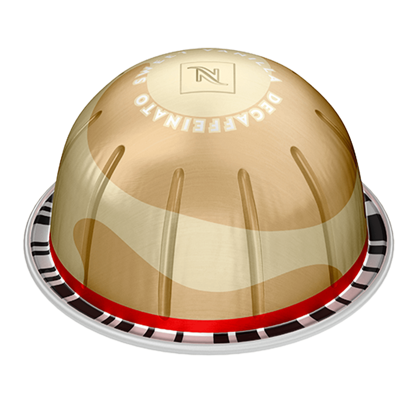Nespresso Sweet Vanilla Decaffeinato Vertuo Line 10 Gebäck Kaffeekapseln Vanille & Cremig