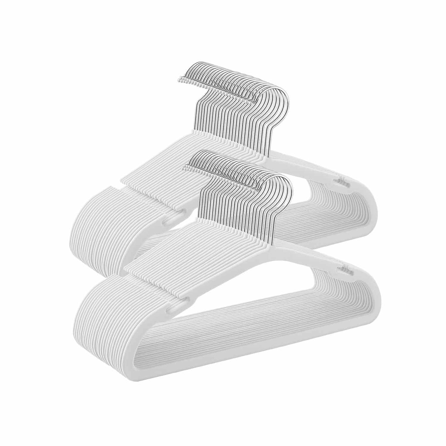 Kinderkleiderbügel 50er Set 35 x 20 cm wolkenweiß