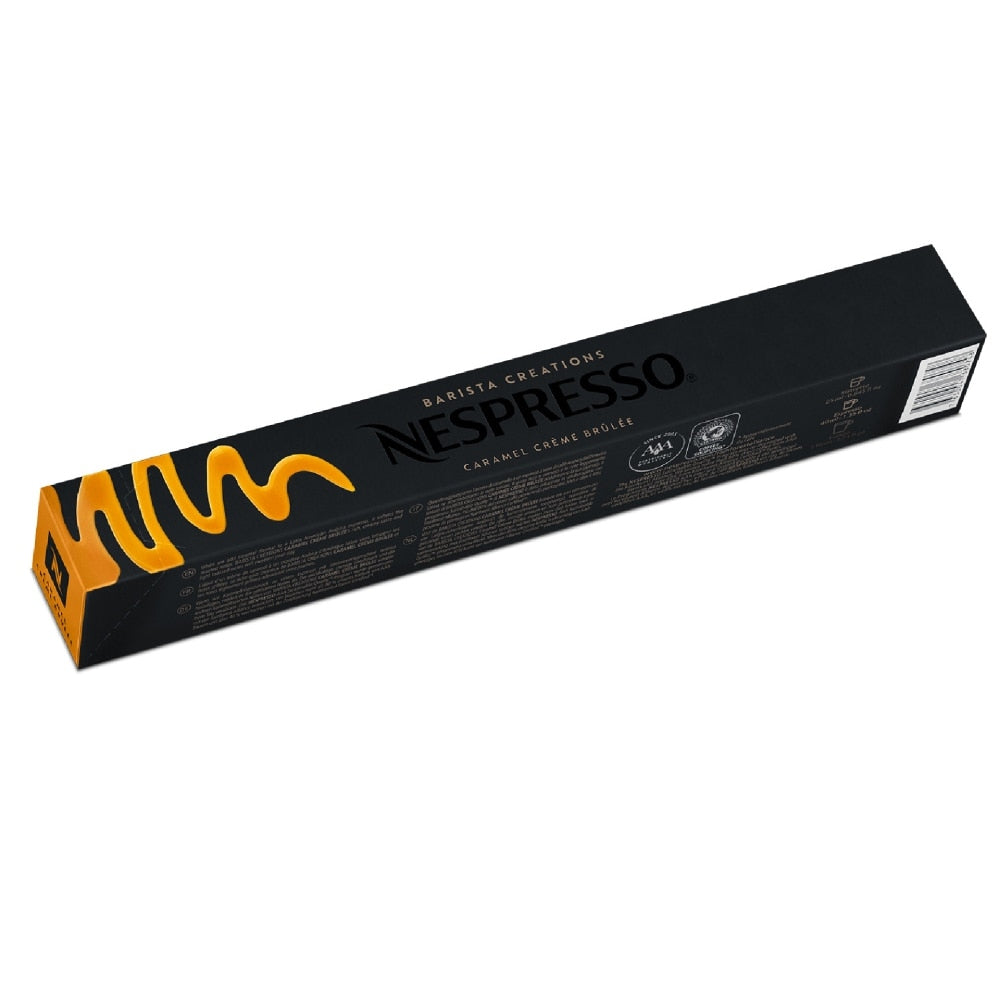 Nespresso Caramello Original Line 10 Milchrezepte Kaffeekapseln 40 ml Cremig mit Karamellaroma