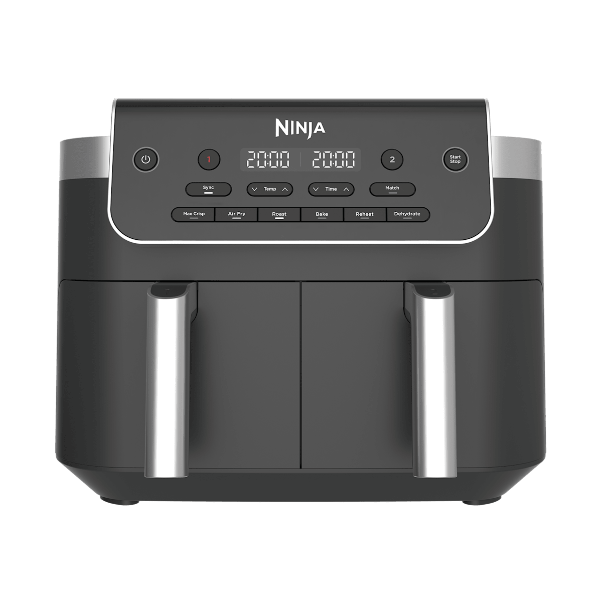 Ninja DualZone Heißluftfritteuse mit 2 Schubladen – DZ801EU