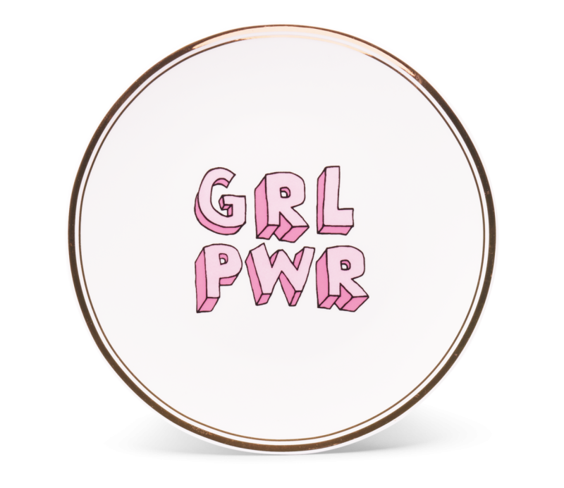 Teller klein Girl Power Bitossi 17cm