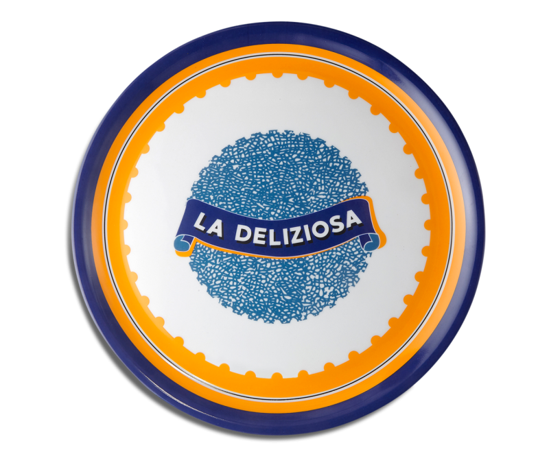 Pizzateller La Deliziosa Bitossi 32cm