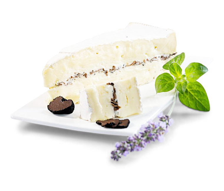 Brie mit Trüffel past. mind. 60% Fett i.Tr.