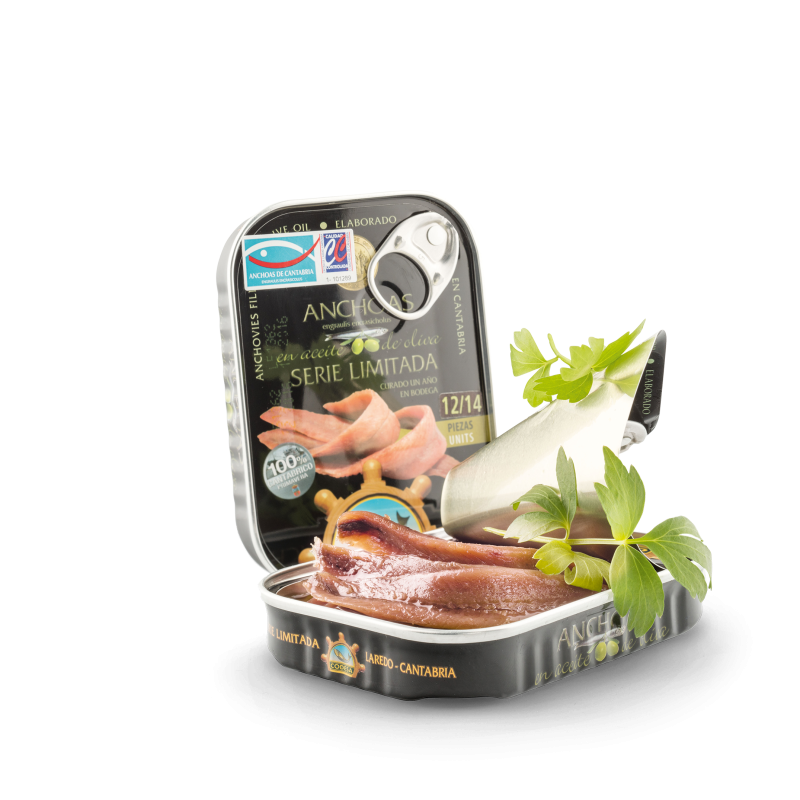 Sardellenfilets aus Kantabrien Serie Limitada