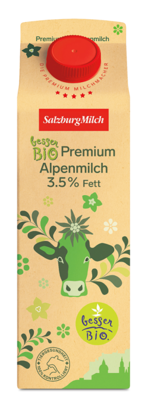 Vollmilch 3,5% Bio 1 LT
