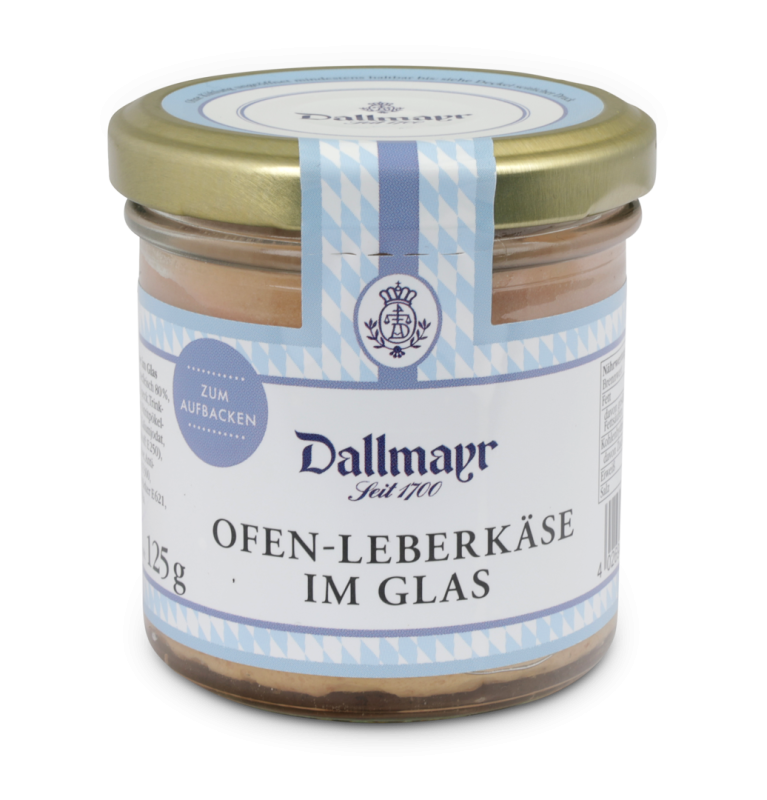 Ofen-Leberkäse im Glas