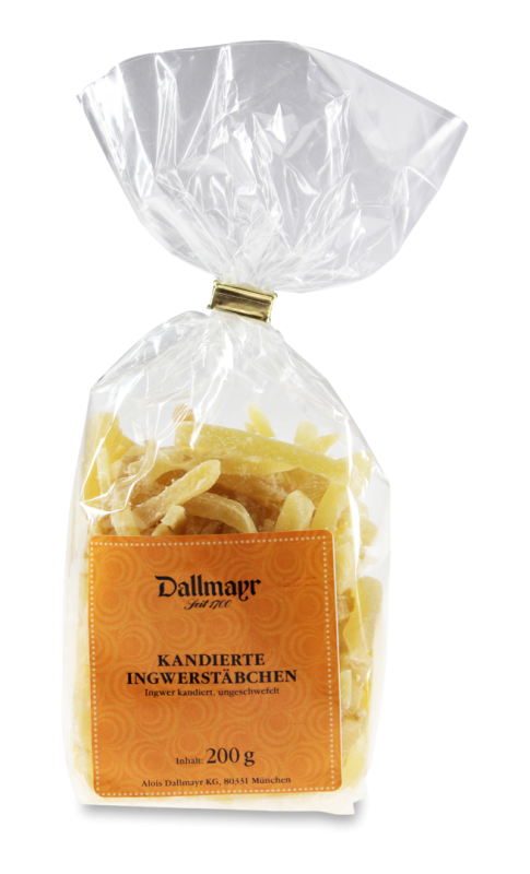 Kandierte Ingwerstäbchen Dallmayr