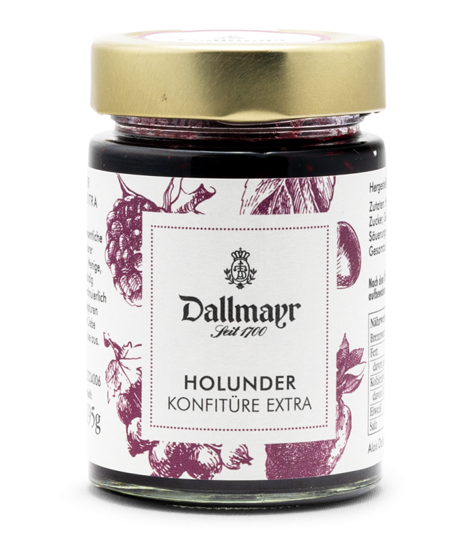 Holunderkonfitüre extra Dallmayr